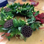 Christmas Wreath "Handmade/Created by MR"