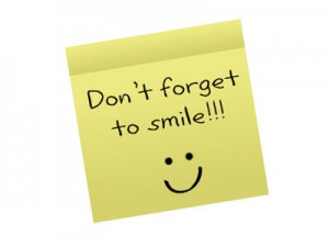 March 4, 2014 – Don’t forget to smile