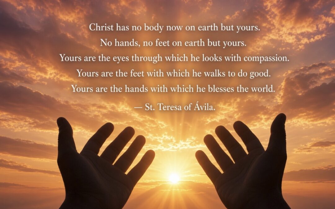 Heaven Touches Earth Through You