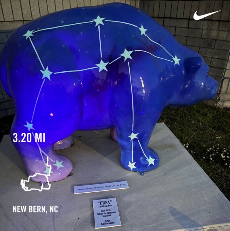 Image for the Tweet beginning: Met one of the #NewBern